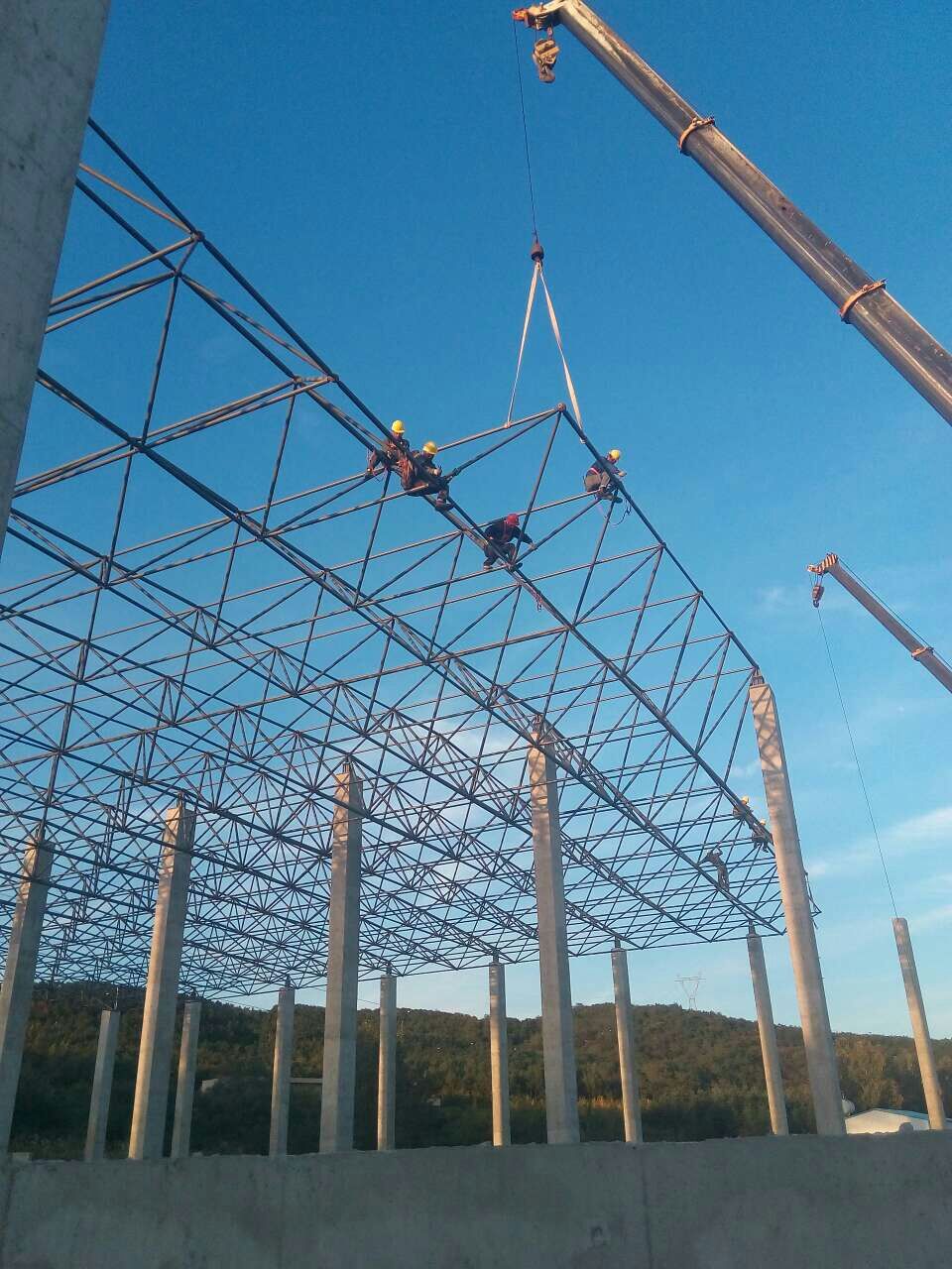 三明汪清物流园网架